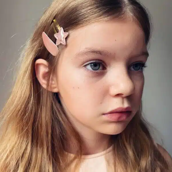 Twee haarspeldjes uit het Setje Djoy 3 cm.