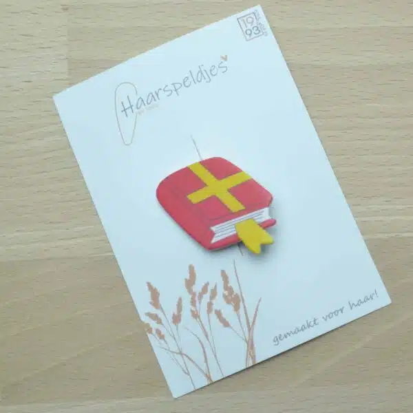 alligator haarspeldje, sinterklaas haarspeldje