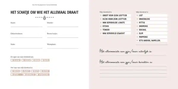 Invulboek Lantaarn Speciaal voor mijn kleinkind invulling 4