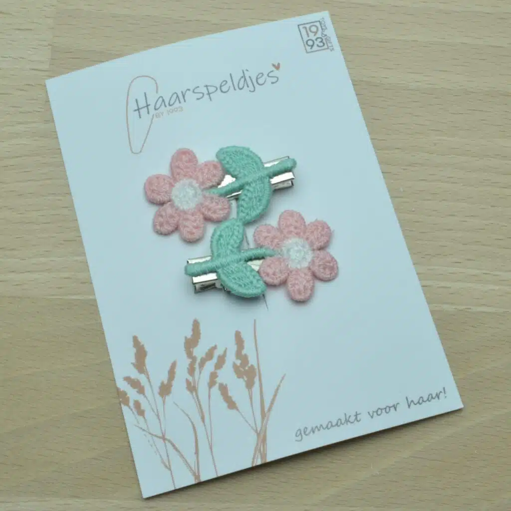 Haarspeldjes Maaike Roze by 1993