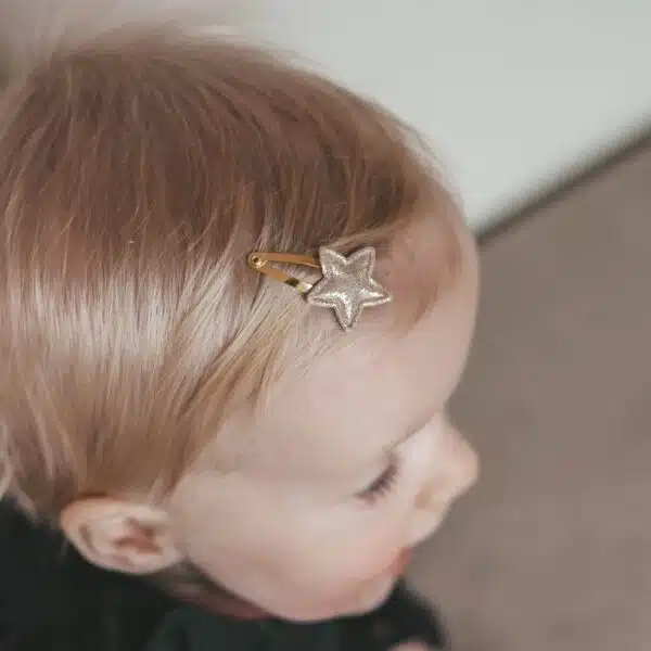 De Party Collection by 1993 - haarspeldjes voor de feestdagen - glitters - gouden haarspeldjes - 5 stuks - haaraccessoires - Afbeelding 3