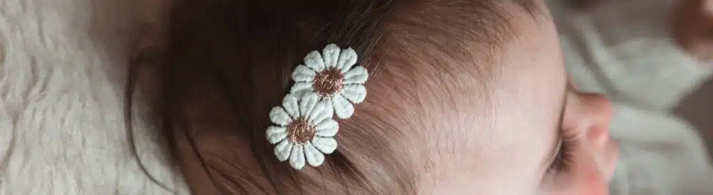 Antislip haarspeldje voor meisjes en baby's . Het haarspeldje dat niet uitglijdt