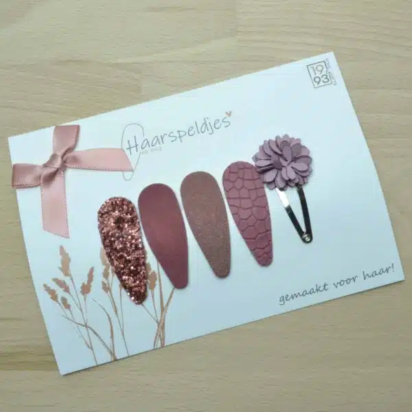 Haarspeldjes Juul by 1993 - paarse haarspeldjes - 5 stuks - haaraccessoire - Afbeelding 2
