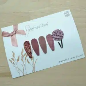 Haarspeldjes Juul by 1993 - paarse haarspeldjes - 5 stuks - haaraccessoire
