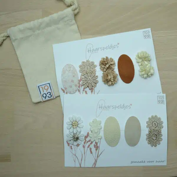 Babyhaarspeldjes antislip haarspeldjes Saar 10 stuks gratis opbergzakje