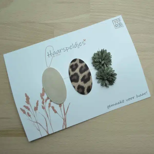 Babyhaarspeldjes antislip haarspeldjes Fleur 3 stuks
