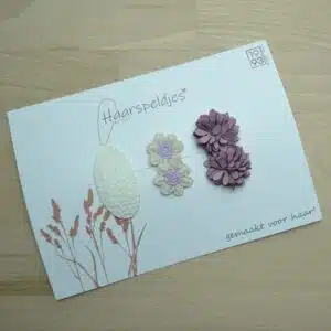 Babyhaarspeldjes antislip haarspeldjes Amber 3 stuks