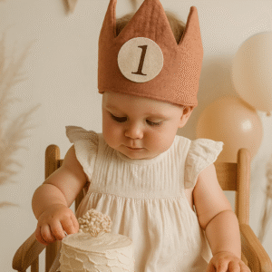 de roestkleurige verjaardagskroon