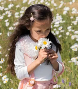 Haarspeldje met bloem