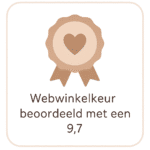 Webwinkelkeur beoordeeld met een 9,7